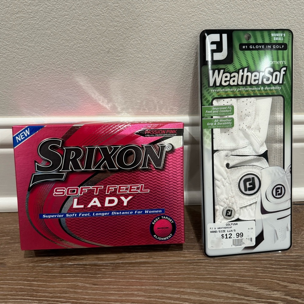 Srixon + FJ golf glove